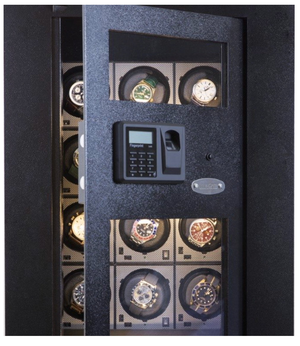 BlumSafe Watch Winder Safe In Wall- Security, Watch Care, Discretion.