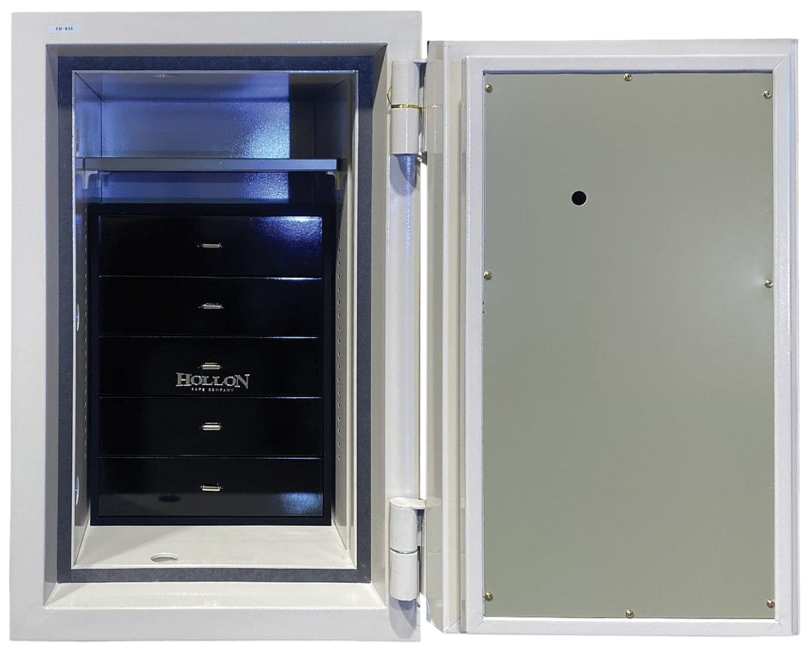 HOLLON Jewelry Safe Hollon 845-JD Fire & Burglary Jewelry Safe