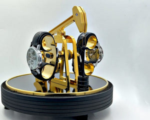 KUNSTWINDER Watch Winders Gold KUNSTWINDER OIL BARON COLLECTIONS RIPPLE EFFECT WATCHWINDER