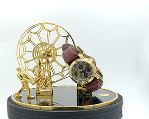 KUNSTWINDER Watch Winders KUNSTWINDER OLD WORLD COLLECTION FERRIS WHEEL (GOLD) WATCHWINDER