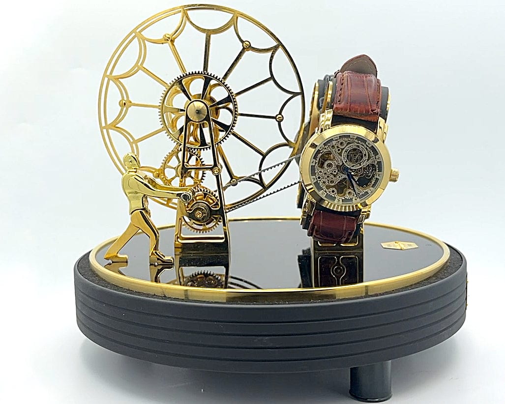 KUNSTWINDER Watch Winders KUNSTWINDER OLD WORLD COLLECTION FERRIS WHEEL (GOLD) WATCHWINDER