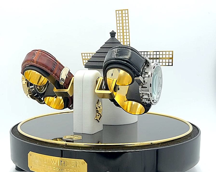 Kunstwinder Double Watch Winder Spanish Windmill (Old World