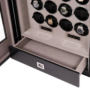 Rapport London Rapport London Watch Winder - Paramount Twelve Watch Winder Ebony Touch Screen