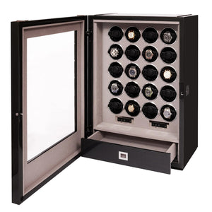 Rapport London Rapport London Watch Winder - Paramount Twelve Watch Winder Ebony Touch Screen