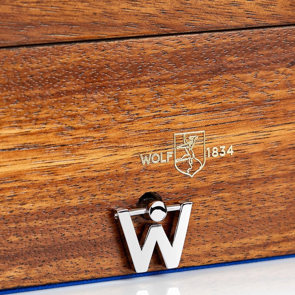 WOLF Ballet Swan Lake Walnut Wood WOLF Ballet Musical Jewelry Box