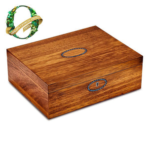 WOLF Ballet Swan Lake Walnut Wood WOLF Ballet Musical Jewelry Box