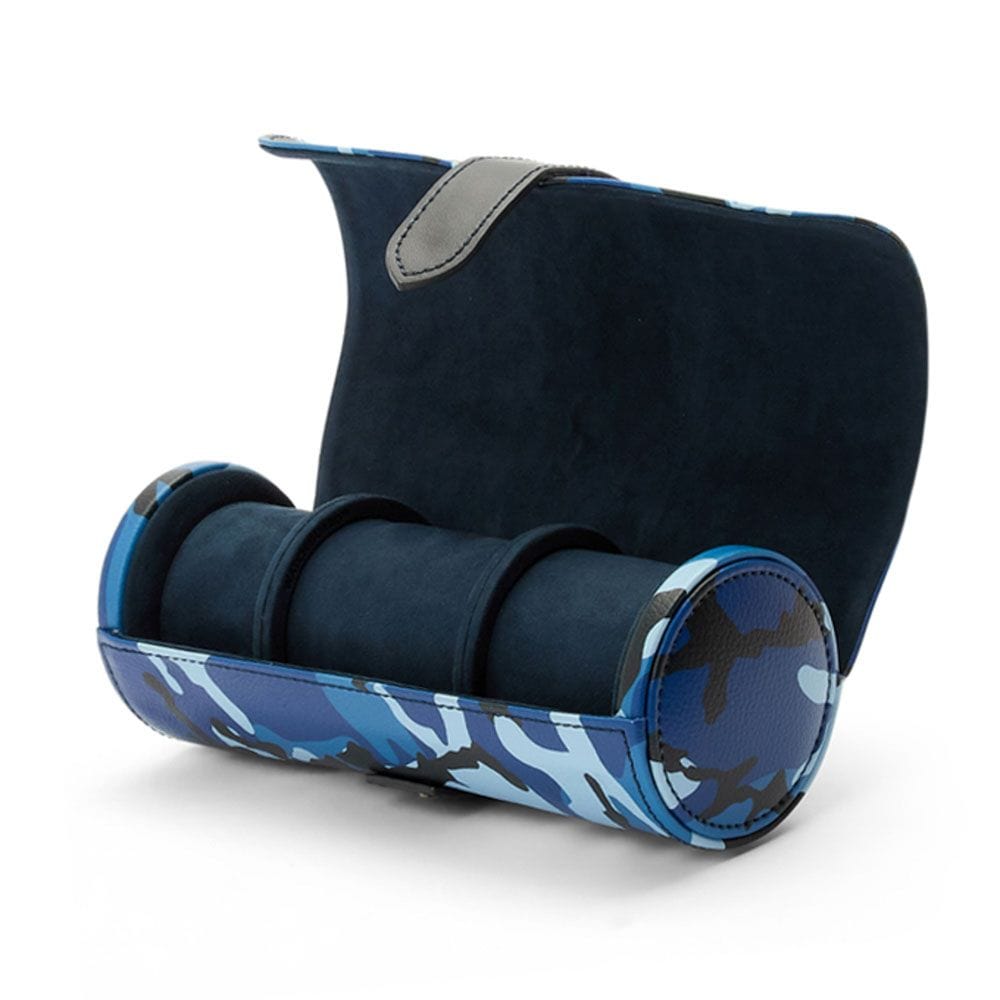 WOLF WOLF Elements Triple Watch Roll With Capsule - Water