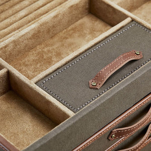 WOLF WOLF Ida Trunk Jewellery Box - Khaki