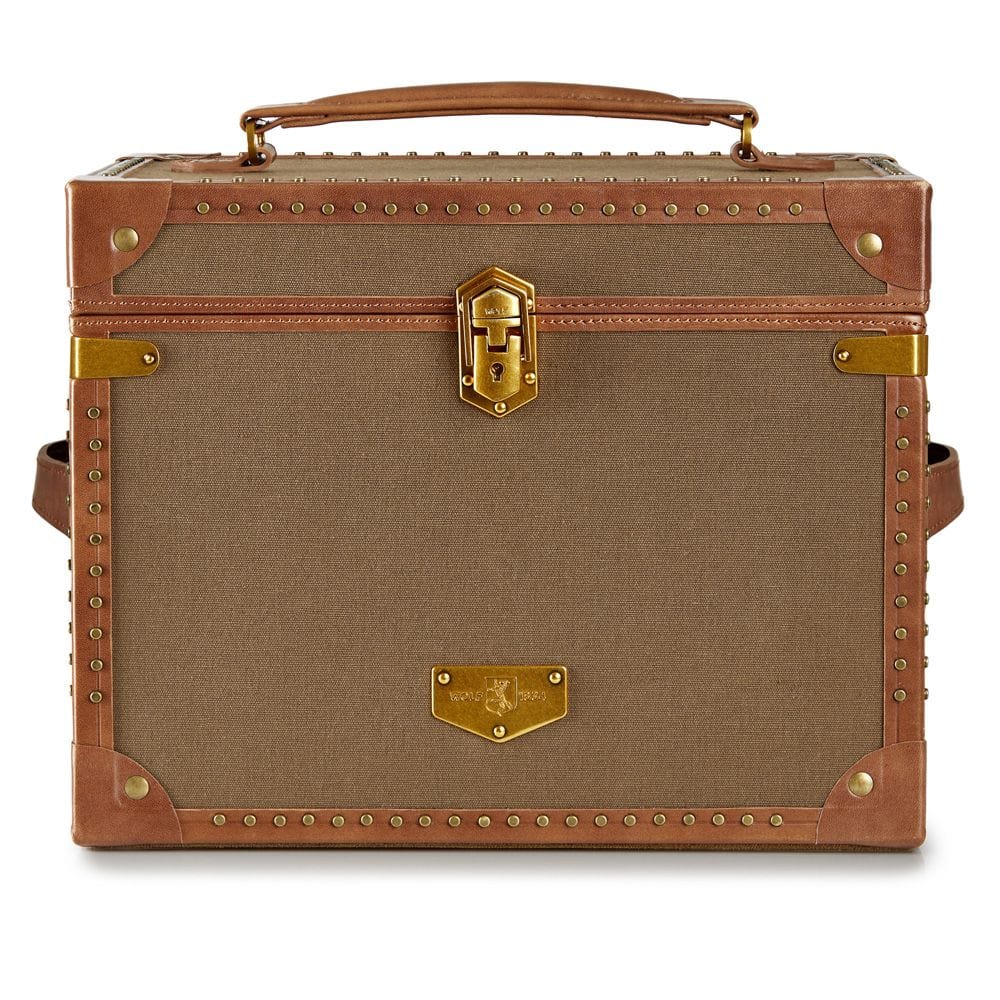 WOLF WOLF Ida Trunk Jewellery Box - Khaki