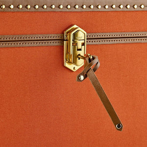 WOLF WOLF Ida Trunk Jewellery Box - Orange