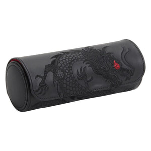 WOLF Watch Roll Year Of The Dragon Black WOLF Lunar Triple Watch Roll