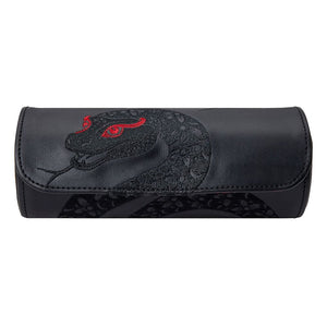 WOLF WOLF Lunar Triple Watch Roll - Year of the Snake Black