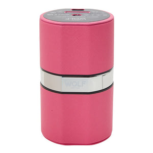 WOLF Pink WOLF Travel Watch Winder - The Rocket - Pink
