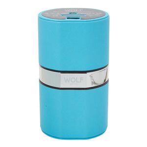 WOLF Blue WOLF Travel Watch Winder - The Rocket - Robins Egg Blue