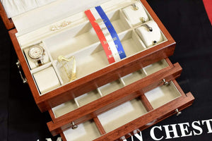 American Chests Jewelry Chest American Chests #J02 FIRST LADY - 2 Draw Jewelry Chest