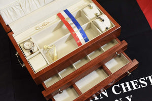 American Chests Jewelry Chest American Chests #J02 FIRST LADY - 2 Draw Jewelry Chest
