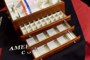 American Chests Jewelry Chest American Chests #J03 MAJESTIC - 3 Draw Jewelry Chest
