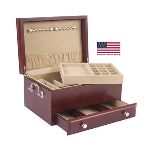 American Chests Jewelry Chest American Chests #J11 CONTESSA - 1 Draw Jewelry Chest