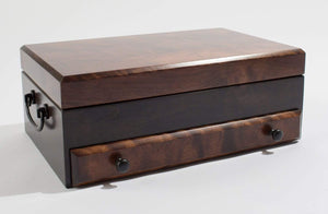 American Chests Jewelry Chest American Chests #JFB1 Exotic, Flaming AMISH Birch Jewel Box