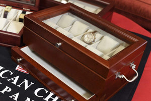 American Chests Watch Winder American Chests LIEUTENANT - 6 Watch Chest