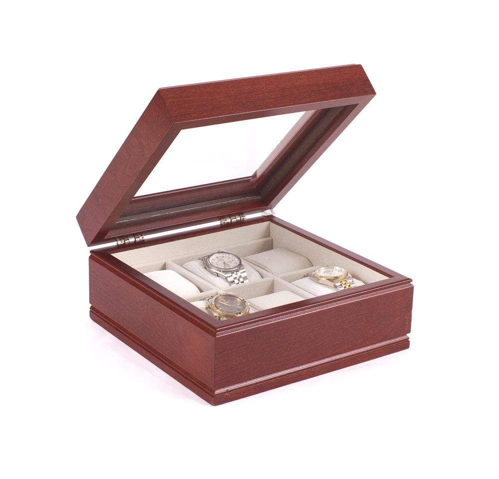 American Chests Watch Winder American Chests LIEUTENANT - 6 Watch Chest
