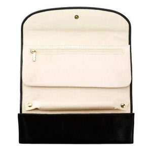 Rapport London Aria Jewelry Roll Black