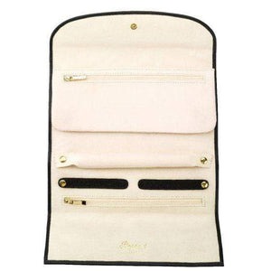 Rapport London Aria Jewelry Roll Black