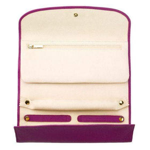 Rapport London Aria Jewelry Roll Lilac