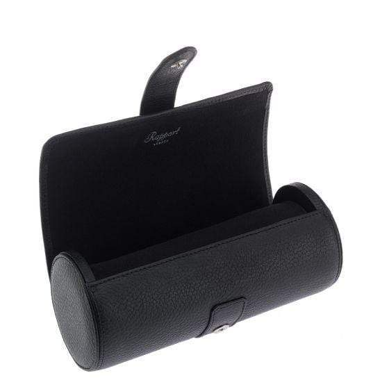 Rapport London Berkeley Black Three Watch Roll