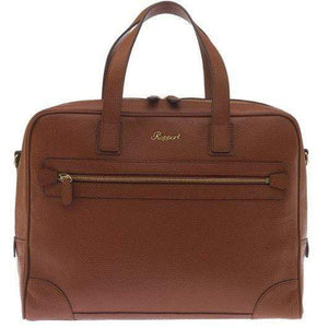 Rapport London Berkeley Tan Laptop Briefcase