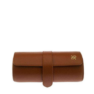 Rapport London Berkeley Tan Three Watch Roll
