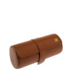 Rapport London Berkeley Tan Three Watch Roll