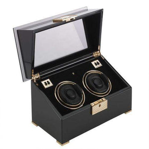 Rapport London Black Rose Duo Watch Winder