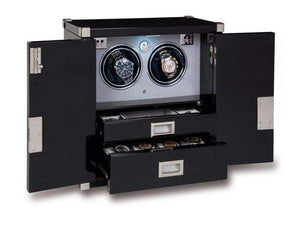 Rapport London 2 Watch Mariner's Chest Ebony Watch Winder