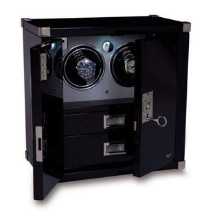 Rapport London 2 Watch Mariner's Chest Ebony Watch Winder