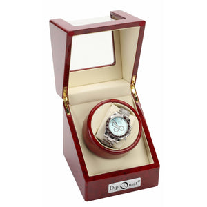 Diplomat Watch Winders Diplomat 31-405 Estate Cherry Wood Finish Single Watch Winder