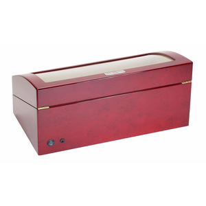 Diplomat Watch Winders Diplomat 31-416 Estate Cherry Wood Finish Six Watch Winder