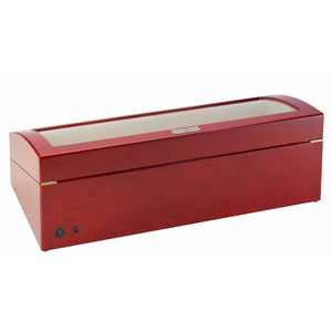 Diplomat Watch Winders Diplomat 31-418 Estate Cherry Wood Finish Eight Watch Winder