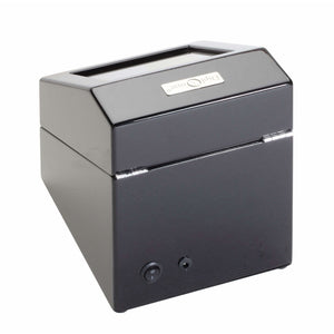 Diplomat Watch Winders Diplomat 31-424 Gothica Black Wood Double Watch Winder