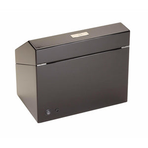 Diplomat Watch Winders Diplomat 31-425 Gothica Black Wood Quad Watch Winder