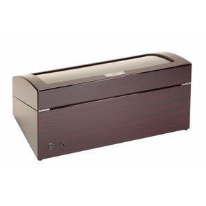 Diplomat Watch Winders Diplomat 31-427 Gothica Ebony Wood Finish Six Watch Winder