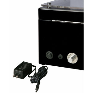 Diplomat Watch Winders Diplomat 31-475 Gothica Black Wood Double Watch Winder