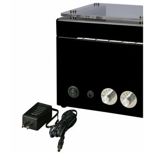 Diplomat Watch Winders Diplomat 31-476 Gothica Black Wood Quad Watch Winder