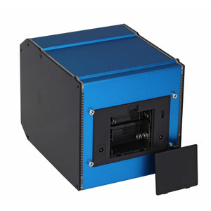 Diplomat Watch Winders Diplomat 34-115 Illuminum LED Lit Blue Aluminum Single Watch Winder