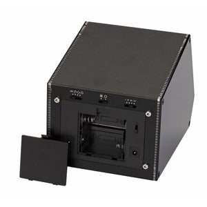Diplomat Watch Winders Diplomat 34-150 Illuminum LED Lit Black Aluminum Single Watch Winder