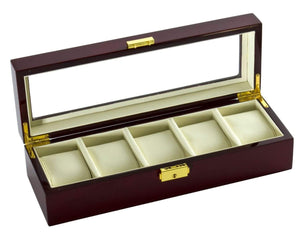 Diplomat Watch Case Diplomat Five Watch Case Locking Lid