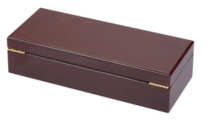 Diplomat Watch Case Diplomat Mahogany Wood Six Watch Storage Case