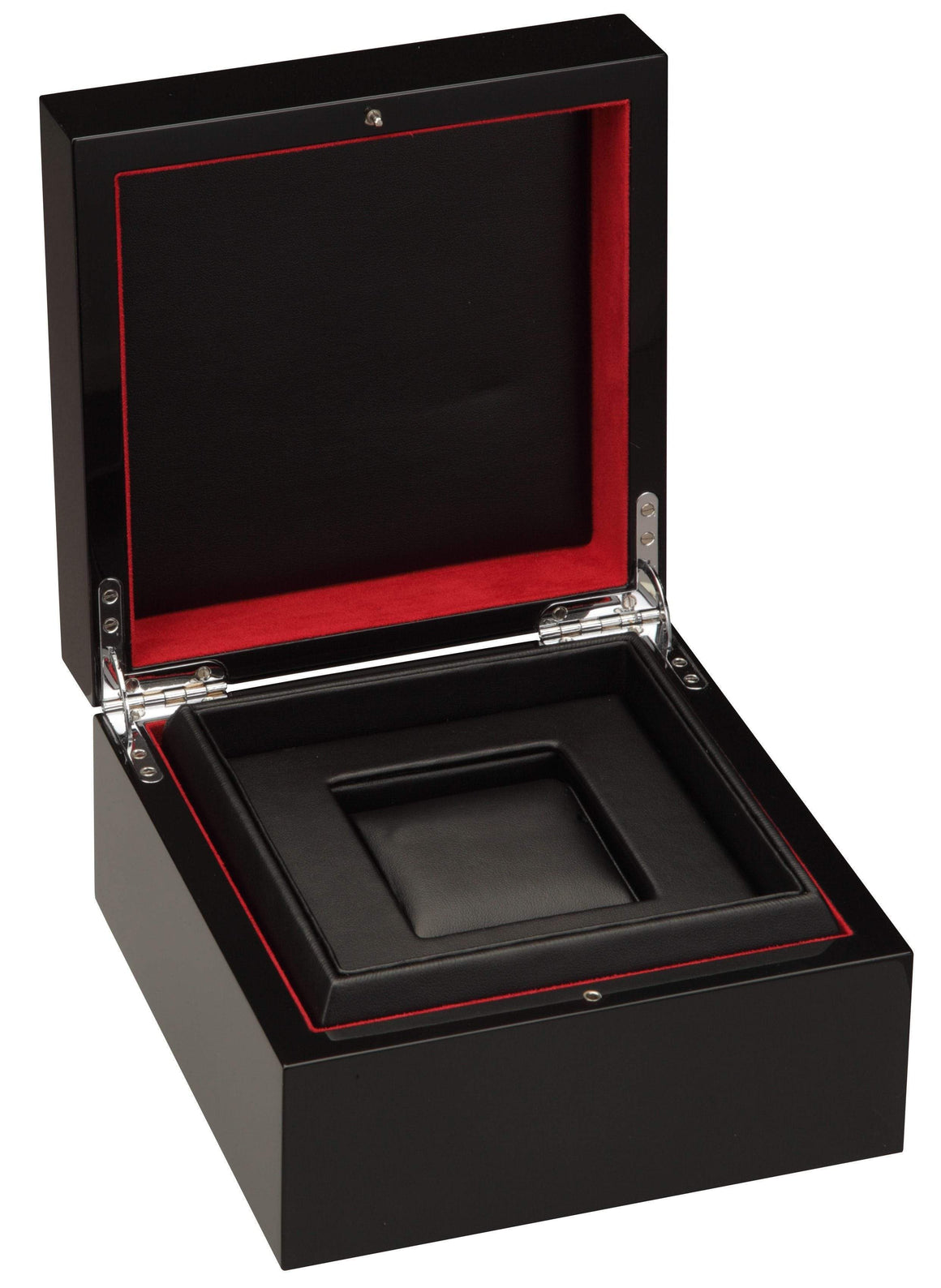 Diplomat Watch Case Black Diplomat Piano Finish Single Watch Case
