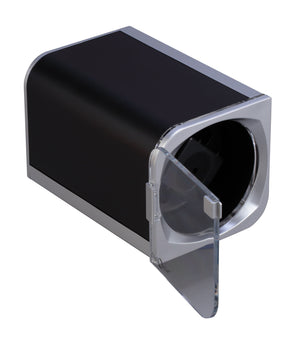 Diplomat Watch Winders Diplomat Rogue Silver/Black LED Lit Single Winder