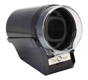 Diplomat Watch Winders Diplomat Single Watch Winder with 12 Programmed Settings and Japanese Mabuchi Motor